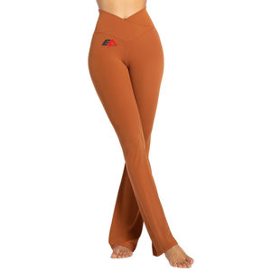 กางเกงวิ่งทรงหลวมสำหรับผู้หญิงกางเกงเปลวไฟแบบสตรีทระบายอากาศ - Product Image 1