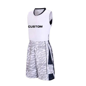 Vêtements de sport de basket-ball de qualité supérieure pour hommes BSCI Polyester respirant nouveau style vêtements d'extérieur grande taille bonne vente basket-ball - Product Image 2