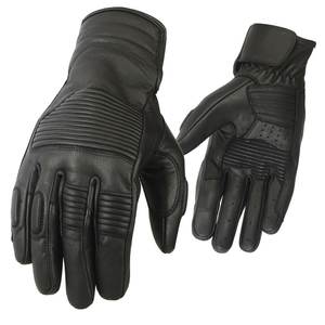 Gants d'hiver en cuir PU personnalisés pour le ski et la moto, imperméables, isolés, coupe-vent, antidérapants, avec fermeture à lacets, unisexes - Product Image 4
