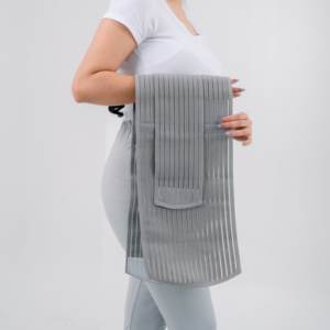 Corsé Transpirable con Elástico de Goma y Cinta de Algodón para Soporte Posparto de Maternidad, Diseño Lavable para Mantener la Postura - Product Image 5