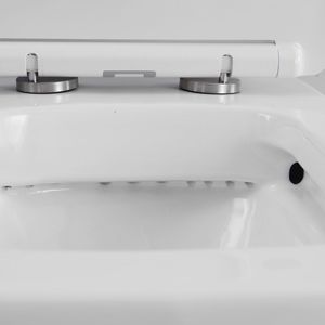 Vaso da Terra in Ceramica Bianca Lucida Modello Cubik Design a Parete - Confezione Singola - Product Image 5