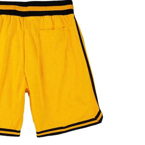 Logo personnalisé Short de basket-ball de gym pour homme Imprimé coloré Sublimation en polyester Vêtements de sport d'été Cordon de serrage à la taille Certifié BSCI - Product Image 3