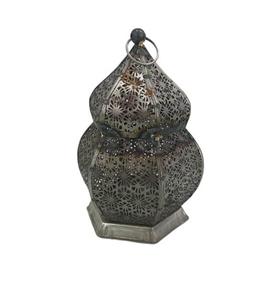 Linterna colgante de hierro de alta calidad con acabado pulido para decoración del hogar Linternas colgantes de metal - Product Image 5