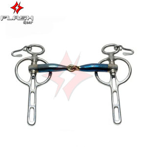 Alta calidad Sprengers Racing Liverpool M en forma de broca de caballo suave acolchado alemán boquilla de plata con acero inoxidable Suelto - Product Image 2