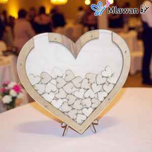 Caja de Madera MDF Ecológica Pulida con Diseño de Corazón, Personalizable, Regalos y Artesanías Más Vendidos, Letreros de Pared Hechos en India - Product Image 3