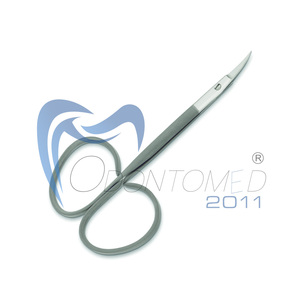 Ciseaux chirurgicaux Iris Ribbon 4 1/8 pouces, lame courbée tranchante en acier inoxydable, approuvés ISO/CE, pour usage hospitalier, ensemble d'instruments, tailles personnalisées - Product Image 5