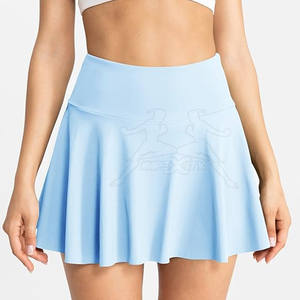 Nueva falda de tenis de diseño elegante con pantalones cortos Falda DE TENIS Moq baja con pantalones cortos Falda de tenis con logotipo personalizado con pantalones cortos - Product Image 6