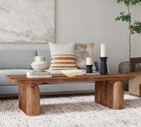 Table basse moderne de luxe en bois massif, personnalisable, pour salle à manger commerciale, école, restaurant, hôtel, centre commercial, salon, chambre à coucher, pliable