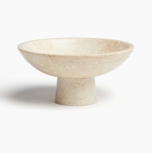 Bol en pierre de granit de qualité supérieure pour décor de table de luxe pièce maîtresse multi-usage plateau de fruits bol décoratif en pierre naturelle sculpté à la main - Product Image 2