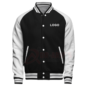 Veste universitaire en cuir pour hommes de haute qualité manches en cuir et veste de baseball en laine Collection 2025 vestes de mode - Product Image 1