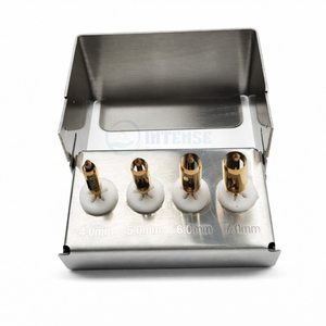Kit de 4 Herramientas Manuales de Acero Inoxidable para Implantes Dentales, Punzón de Tejido, para Cirugía Intensa en Implantología y Injertos Óseos - Product Image 6