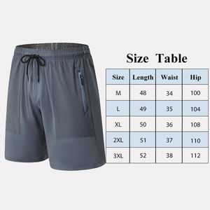 Pantalones Cortos Deportivos de Poliéster para Hombre, Talla XXL, Secado Rápido, con Cordón Ajustable, Logotipo Personalizado 2026, Envío DDP - Product Image 5