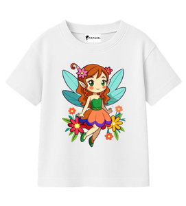 Camiseta estampada de manga corta con cuello redondo transpirable de algodón 100% Unisex informal para niños con opción de marca personalizada tela de punto 180g - Product Image 5