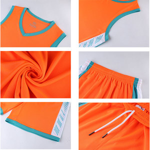 เสื้อกล้ามบาสเกตบอลลายตารางหมากรุกแบบหลวมคอกลมสำหรับผู้ชายผู้หญิงเสื้อบาสเก็ตบอลพิมพ์หมายเลขชื่อ3D ตามสั่ง - Product Image 5