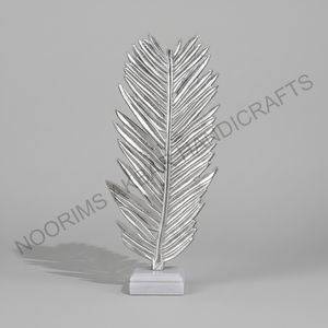 รูปปั้นโลหะอลูมิเนียมสีเงินแบบทันสมัยสำหรับตกแต่งบ้านกลางแจ้งสวนตกแต่งศิลปะคุณภาพสูงส่งออกจากโรงงาน - Product Image 2