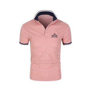 เสื้อโปโลผ้าฝ้าย100% สำหรับผู้ชายสินค้าขายดีราคาโรงงาน - Product Image 1