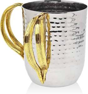 Tasse de lavage en acier inoxydable couleur argent de qualité supérieure taille personnalisée tasse de lavage en acier inoxydable - Product Image 4