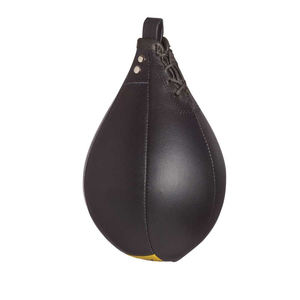 Faziiapex Balle de frappe en cuir PU à double vitesse avec logo personnalisé pour l'entraînement MMA fabriquée au Pakistan - Product Image 2