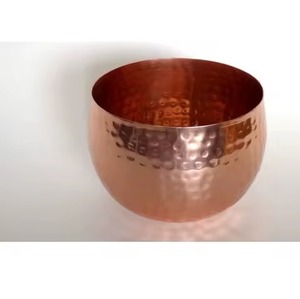 Cuencos tradicionales de cobre puro, cuenco decorativo multiusos para el hogar - Product Image 3