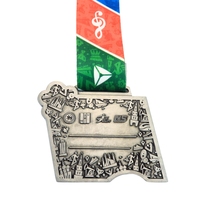 Fabrique la conception de votre propre sport Marathon Basketball Médaille de gymnastique personnalisée