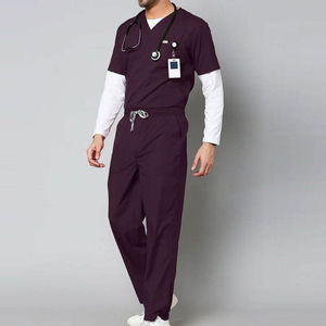 Uniformes de Enfermería con Cuello en V y Logotipo Personalizado para Hombres y Mujeres, Conjuntos de Uniformes para Doctores, Enfermeras, Dentistas y Hospitales, Parte Superior, Pantalones Jogger, Trajes de Enfermería - Product Image 6