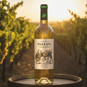 การบรรยาย, สีขาวแห้ง, 100% Sauvignon Blanc, 11,5-12,5% VOL แอลกอฮอล์, พรีเมี่ยม-varetal, 0,75Lt จาก Castilla La mancha. - Product Image 2