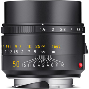 Summilux-M 50mm F/1.4 ASPH 2026 Lente Serie M Negra para Uso con Cámara - Product Image 1