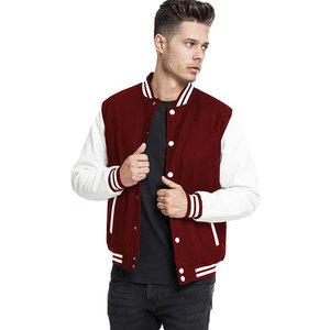 Top Popular <b>Clothes</b> Stain Versity Jackets Lightweight Men's Jacket Outdoor Wear High Quality Men Versity Jackets - Product Image 5
