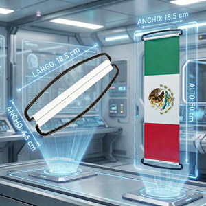 Bandiera Magica Retrattile del Messico Accessorio - Product Image 3