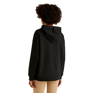 2022 sweat à capuche en polaire noire confortable de haute qualité pour femmes-conception légère à séchage rapide meilleur pull court pour grande taille - Product Image 5