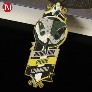 Custom <b>Metal</b> <b>Bookmark</b> Set with Brass Hollow Ruler Offset Printing Tourist Souvenir Gift - Product Image 6