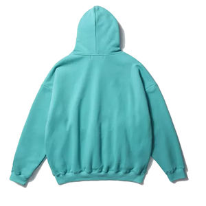 เสื้อฮู้ดสำหรับผู้ชายทรงหลวมมีฮู้ดติดโลโก้พลอยเทียมสำหรับผู้ชายทรงหลวมโอเวอร์ไซส์2025 400ออกแบบได้ตามต้องการ - Product Image 6