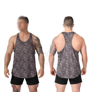 Camiseta sin mangas de WAKIN WEAR, ropa deportiva de gimnasio de alta calidad, ropa de fitness de tela suave - Product Image 5