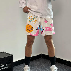 Pantalones Cortos Deportivos Casuales de Verano para Hombre, Color Sólido, Diseño de Ondas, Cordón Ajustable, Transpirables, Talla Grande, Secado Rápido, Corte Holgado, 100% - Product Image 6