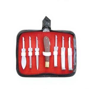 Veterinary Hoof <b>Knife</b> Set Best High Quality Customized With Interchangeable Blades Stainless Steel Hoof <b>Knives</b> Instruments - Product Image 1