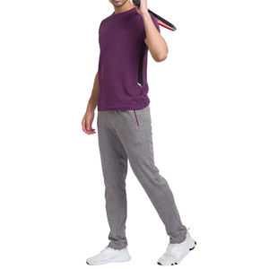 T-shirts pour hommes T-shirt décontracté de haute qualité pour hommes 100% coton Couleur personnalisée Léger Vente en gros T-shirts vierges pour hommes - Product Image 2