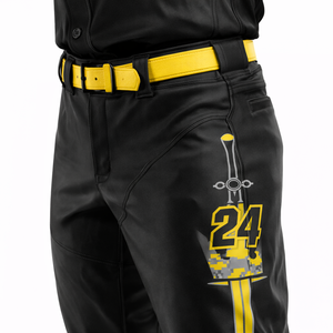 Uniforme de Béisbol Personalizado, Conjunto de Camiseta y Pantalones, Sublimación Completa, Impresión de Nombre y Número del Equipo, Secado Rápido, Transpirable - Product Image 5