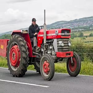 รถแทรกเตอร์ Massey Ferguson 75 แรงม้า ขับเคลื่อน 4 ล้อ พร้อมชุดเกียร์ขับเคลื่อน ปั๊ม ชิ้นส่วนหลักของเครื่องยนต์ เกียร์บ็อกซ์ มอเตอร์ รถแทรกเตอร์สำหรับทำฟาร์ม รับประกัน 3 ปี - Product Image 4