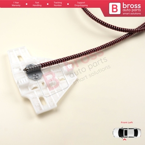 BWR5100ชุดซ่อมแซมควบคุมหน้าต่างโมโนเรลประตูด้านซ้ายสำหรับมาสเตอร์ MK2มาสคอตโมโนอลาโน่ต่อวัน3 4 X70 interstar - Product Image 6