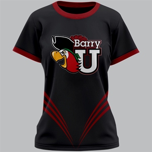 Barry University Chemise de qualité supérieure pour femme Confortable Regular Classic Breathable Everyday Wear Sportswear Logo sans col - Product Image 6