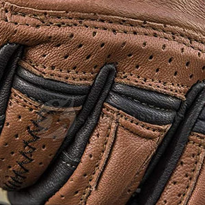 Gants de course unisexes de haute qualité OEM Matériau en cuir personnalisé Fonctionnalité d'écran tactile Imprimé Sports Design pour adultes - Product Image 4