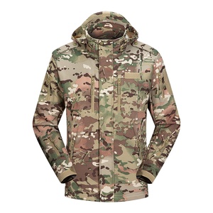 2023 China Cema Sharkskin Softshell chaqueta camuflaje deportes invierno chaqueta impermeable al aire libre chaqueta - Product Image 2