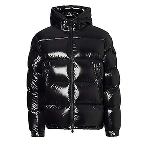 Nuevo diseño de color sólido con capucha acolchada hombres chaqueta acolchada para hombre chaqueta impermeable deportes chaqueta de invierno - Product Image 6
