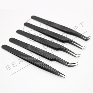 ที่ต่อขนตา,ที่หนีบขนตาสีขาวพร้อมปลายขนตาแบบนาโนไมโครไฟเบอร์ - Product Image 6