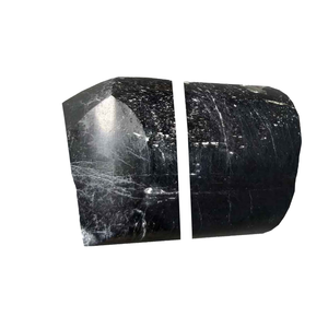 Sujetalibros de ágata de turmalina negra Natural de alta calidad, sujetalibros de piedras preciosas de Chakra curativo grabado, sujetalibros de piedra decorativa - Product Image 1