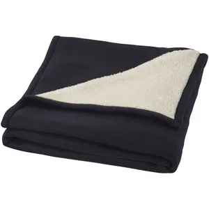 Custom Merchandising Springwood Sherpa Plaid Coral Fleece Blankets - Product Image 2