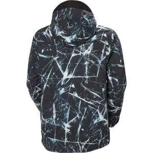 Veste imperméable à fermeture éclair respirante en polyester/coton légère d'hiver avec logo personnalisé au design unique pour hommes, taille plus, à capuche - Product Image 2