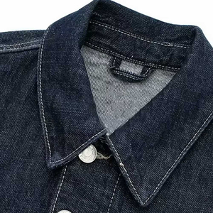 Nouvelles vestes en jean pour femmes 100% coton décontractées automne hiver manches longues séchage rapide respirantes OEM couleur personnalisée logo - Product Image 3