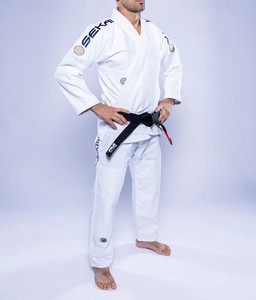 Kimono de Jiu Jitsu Brasileño, 460 g/m², 100 % Algodón Elástico, Transpirable, Ligero, Duradero, Ropa de Artes Marciales Personalizada - Product Image 2