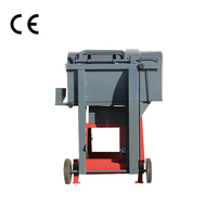 Scies portables CE Scie à bûches automatique à moteur à essence Machine à découper Scie circulaire pour le bois